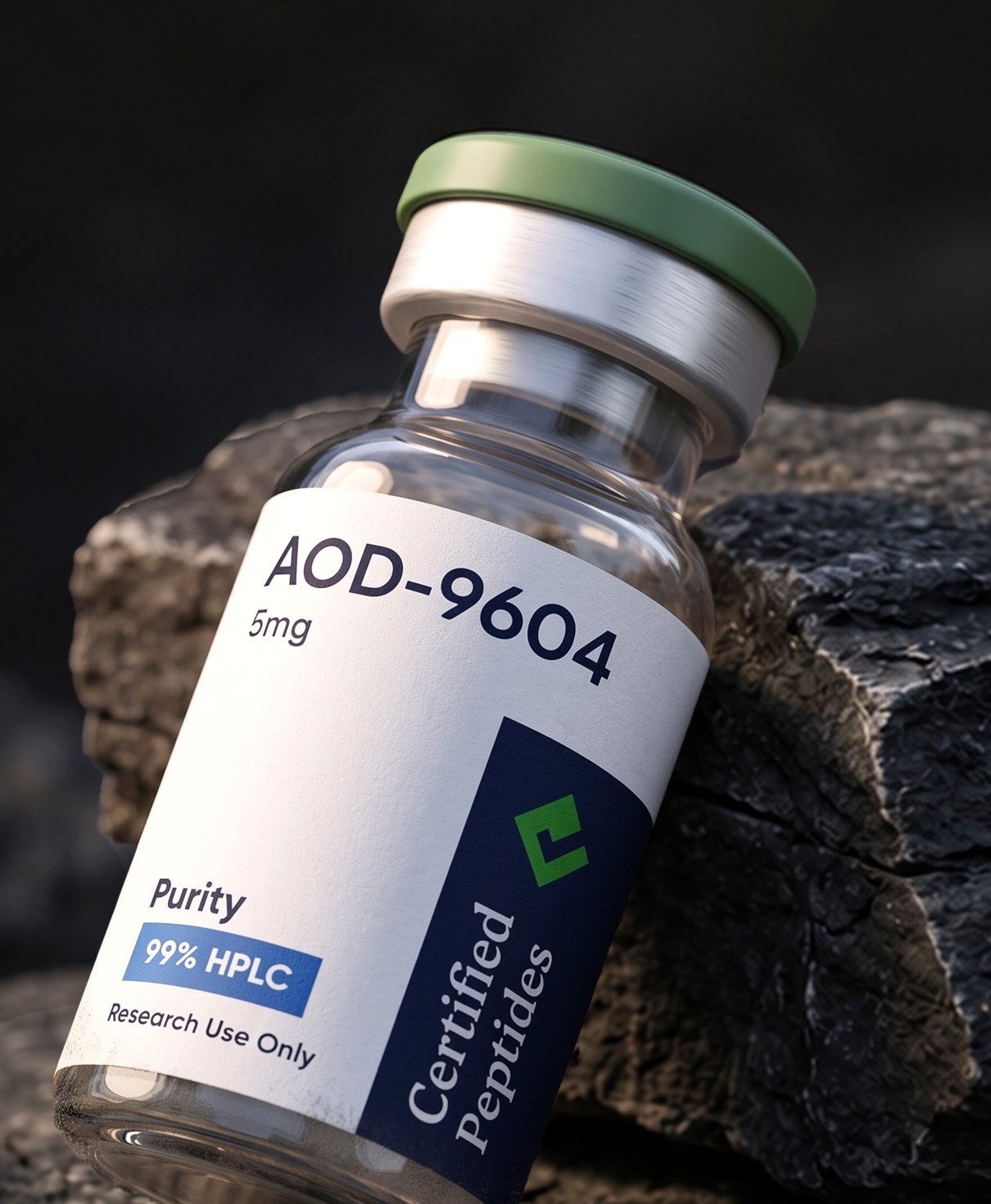 Certified Pep research product vial